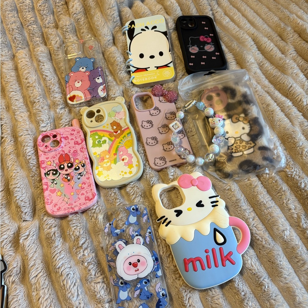 iPhone 15 cases 

Stylish Clear Phone Cases with Cartoon and Marble Patterns